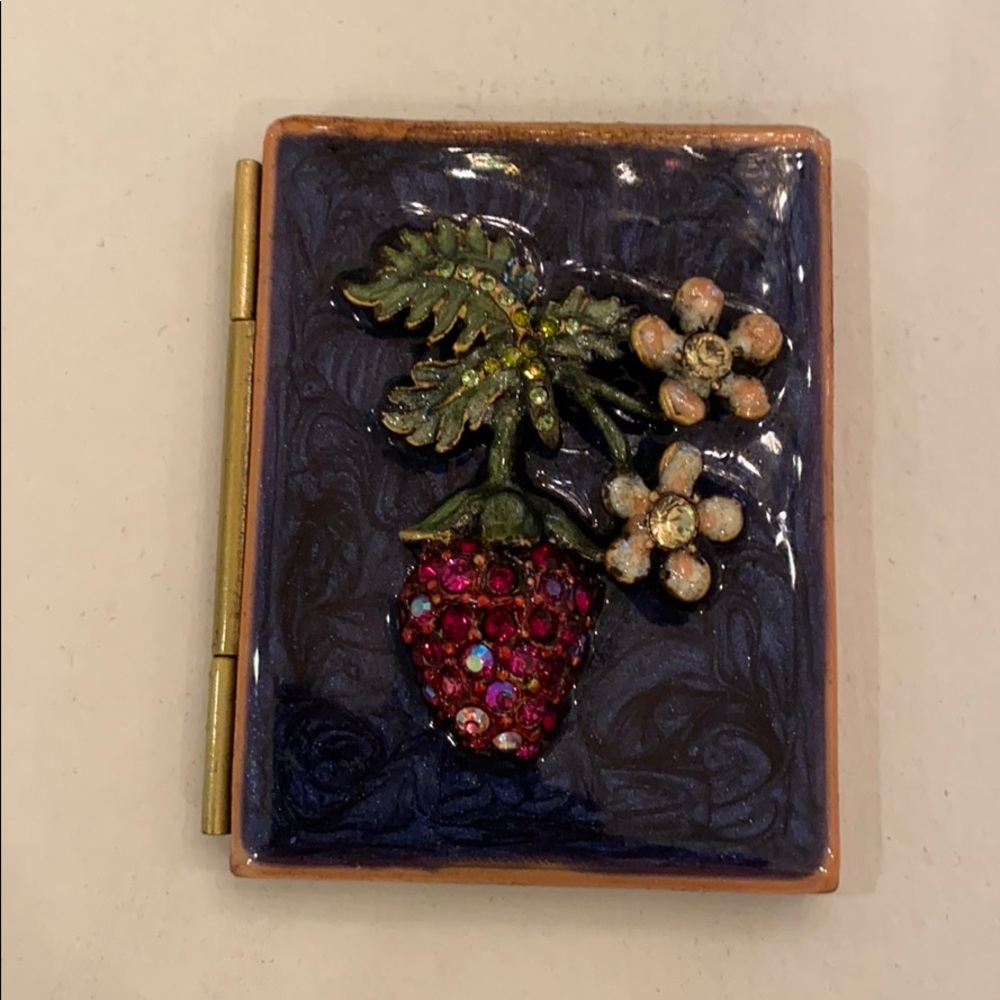 Jay Strongwater Enameled Mini Double Picture Frame